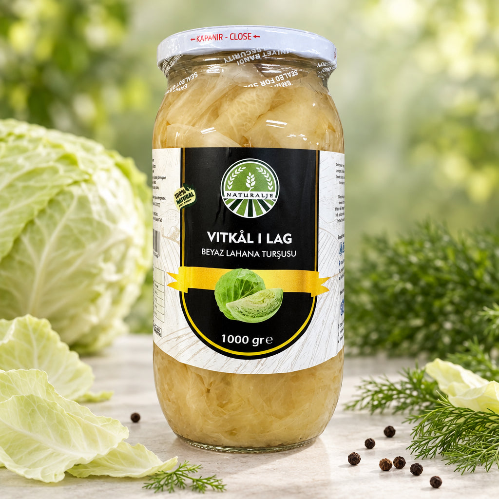 Inlagda Vitkål 1 kg