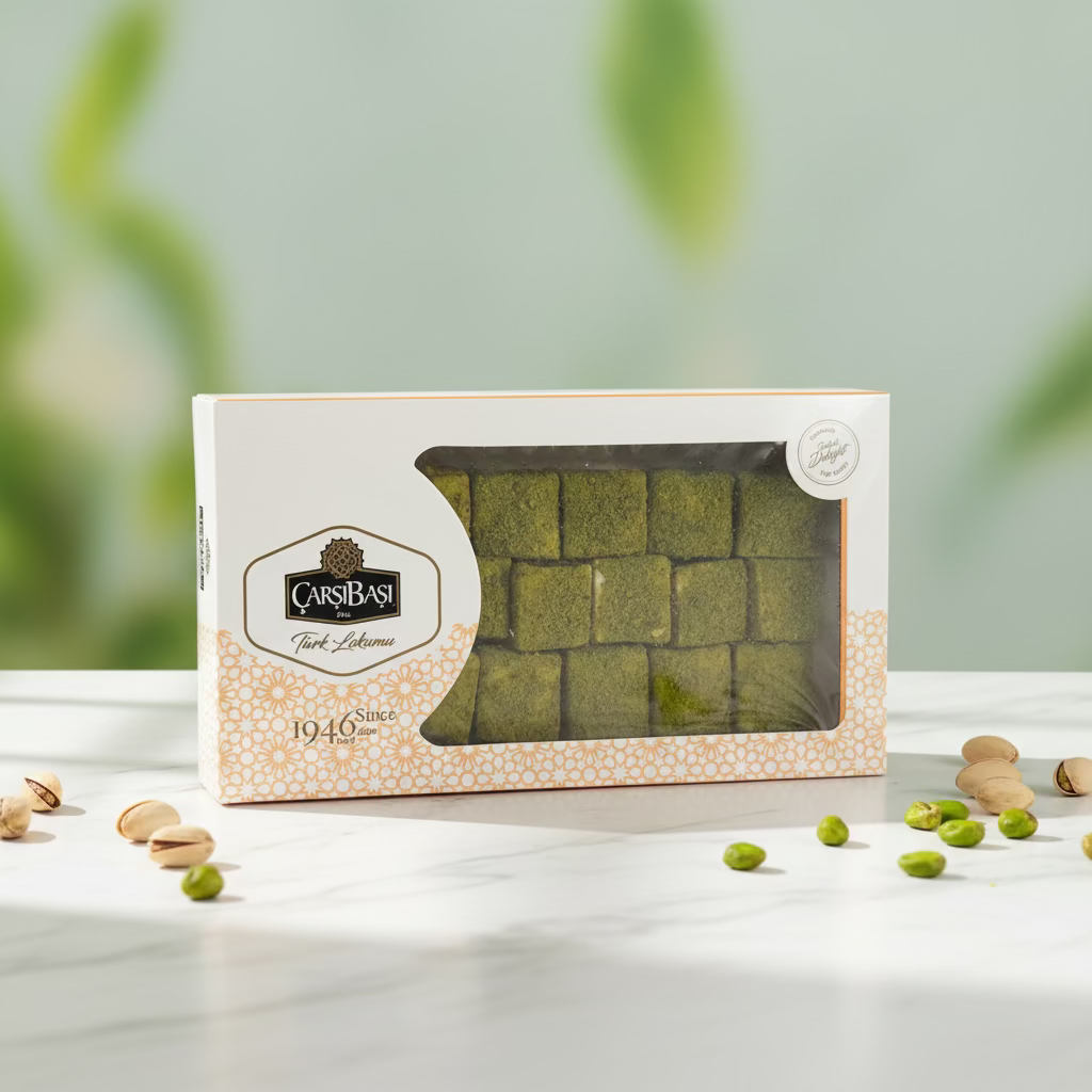 Fıstıklı Pasta Lokum 400 gr