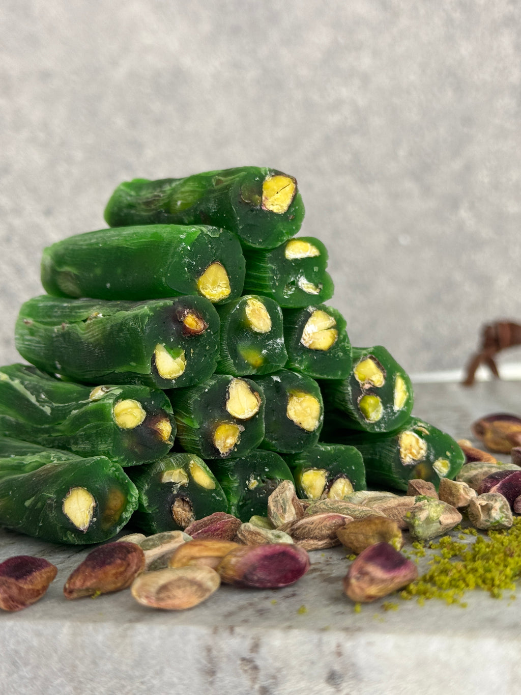 Elma Aromalı Fitil Lokum 350 gr