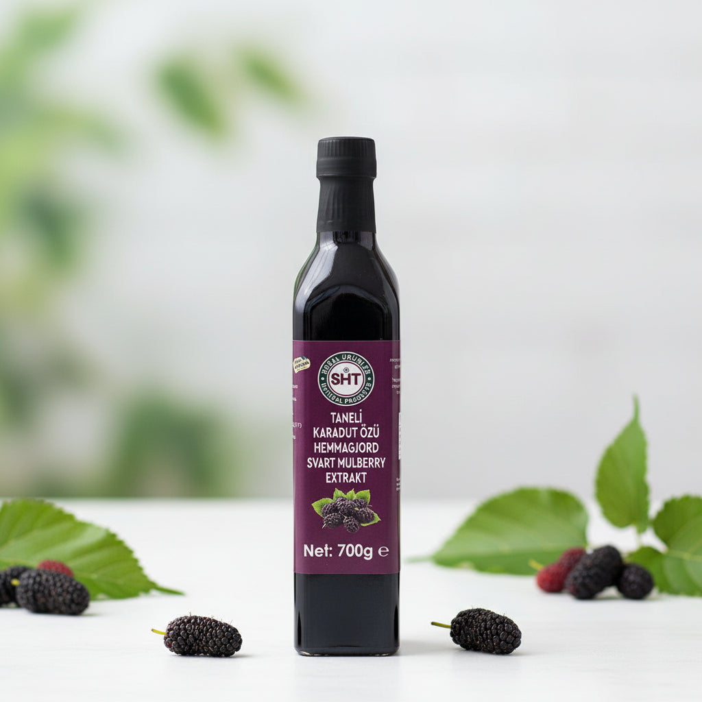 Ev Yapımı Karadut Özü 900gr