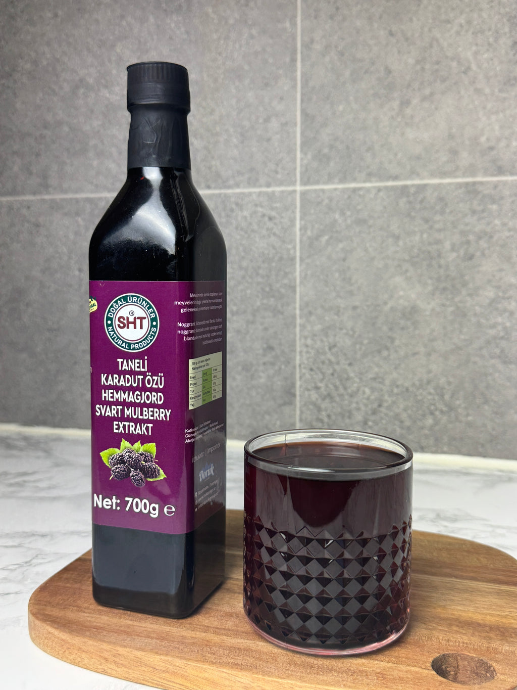 Ev Yapımı Karadut Özü 900gr