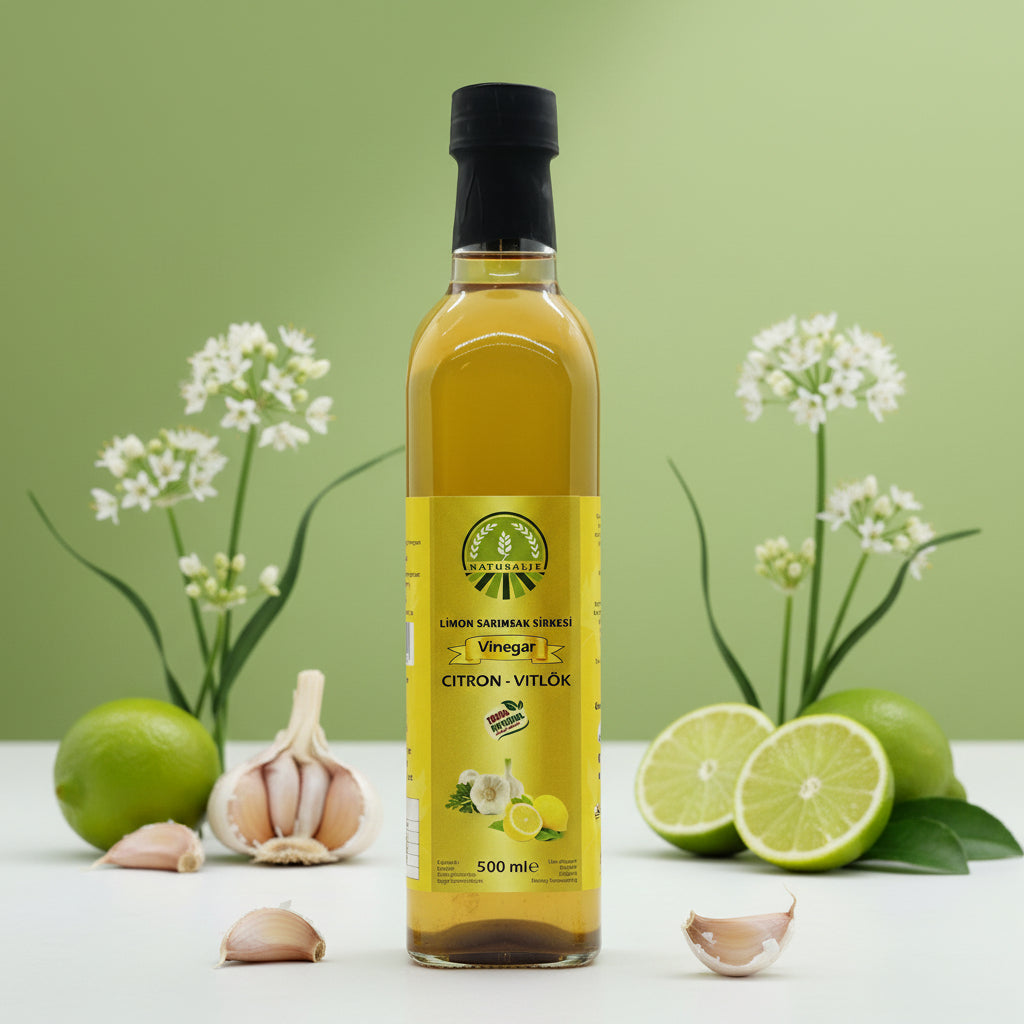 Limon Sarımsak Sirkesi 500 ml