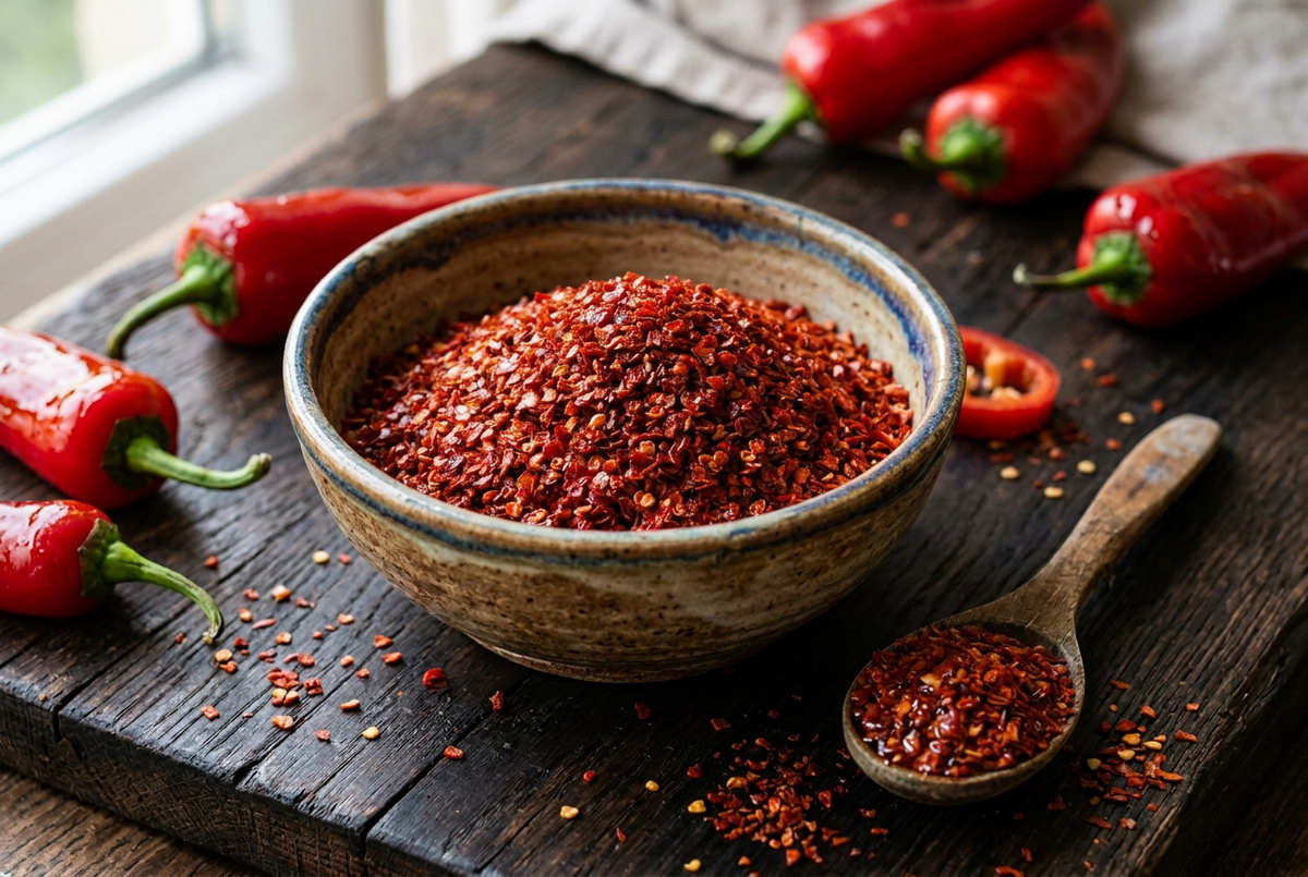 Kırmızı Tatlı Pul Biber 200 gr / 1 kg