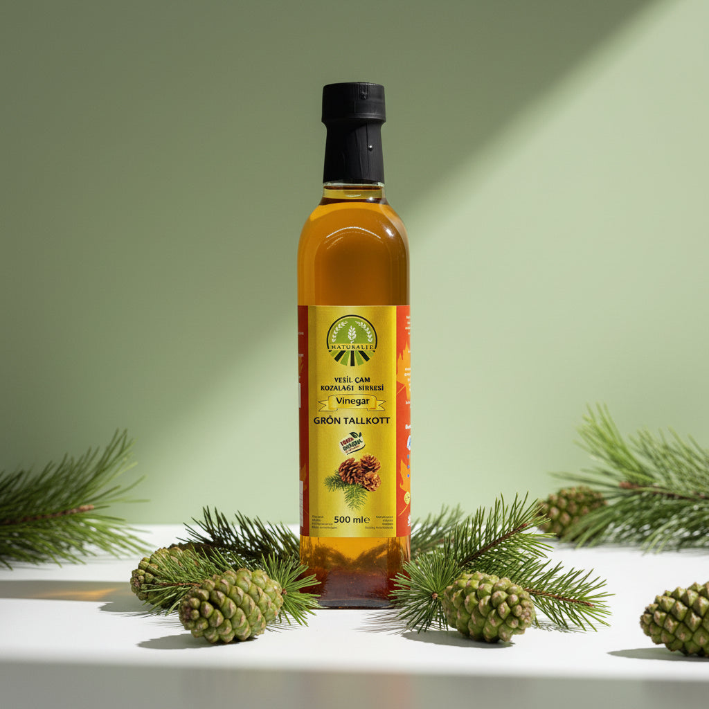 Yeşil Çam Kozalağı Sirkesi 500 ml